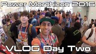 Power Morphicon 2016 VLOG Day Two Sat 813 [upl. by Acino]