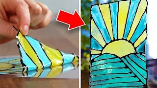 12 Colorful DIY Art Projects and Hacks [upl. by Gen555]