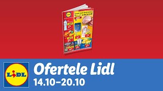 Ofertele saptamanii la Lidl • 14  20 Octombrie 2024 [upl. by Cly830]