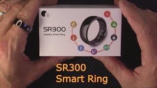 SR300 Smart Ring  HRV Blood Pressure Continuous Heart Rate Body Temp Stress Blood Oxygen SPO2 Sleep [upl. by Areivax885]