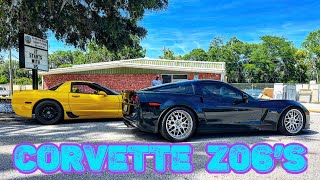 I brought out both Corvette Z06’s  Cammed C6 Z06 and C5 Z06 personal comparison [upl. by Yetac]