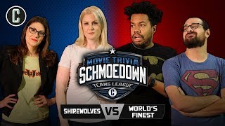 Shirewolves VS Worlds Finest amp Anarchy Team Announcements  Movie Trivia Schmoedown [upl. by Llednar]