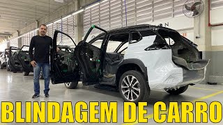 Como é feita a blindagem de um carro [upl. by Budwig]