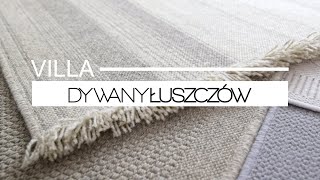 VILLA  wyjątkowe płasko tkane dywany wełniane  dywanyluszczoweu [upl. by Fang]