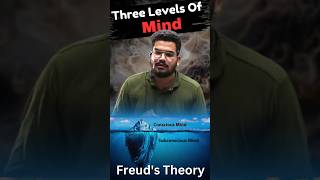 Freuds Three Levels Of Mind 🧠 mind psychology [upl. by Livy]