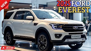 New 2025 Ford Everest  Bigger Tougher and Stronger FIRST LOOK [upl. by Lothar]