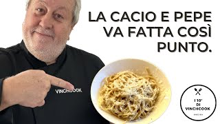 LA CACIO E PEPE VA FATTA COSÌ PUNTO [upl. by Adnawad631]