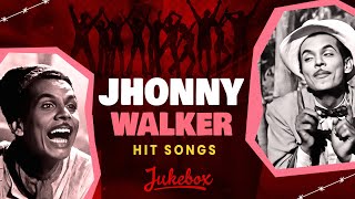 Jhonny Walker Hit Songs  Bollywood Classic Vintage Songs  Jukebox [upl. by Inalem]