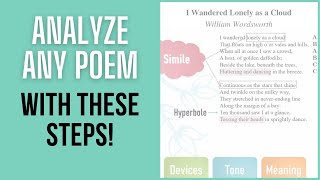 Analyze ANY Poem With These Steps [upl. by Erastus277]