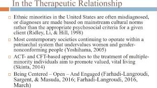 Intersectionalities in Psychology Intersections of Race Sexual Orientation and Gender [upl. by Dorian]