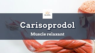 carisoprodol  Uses Dosage Side Effects amp Mechanism  Soma [upl. by Leahci]