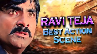 RAVI TEJA BEST ACTION SCENE HINDI DUBBED  RAVI TEJA FIGHT SCENE  HINDI DUBBED ACTION MOVIE SCENE [upl. by Adiaz]