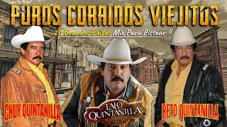 Puros Corridos Pesados Mix  Beto Quintanilla Lalo Quintanilla Chuy Quintanilla  20 Éxitos Mix [upl. by Nyrrek40]