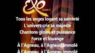 EXO ÉCLATS 5  À lAgneau Avec Les Paroles [upl. by Leonie]