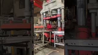 magnesia brick manufacturing auto press for magnesite brick production magnesiabrick steelmaking [upl. by Kinchen]