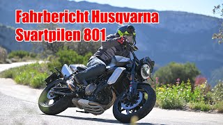 Fahrbericht Husqvarna Svartpilen 801 [upl. by Amekahs]