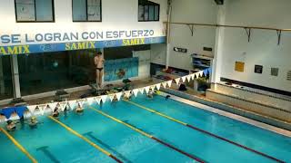 ENTRENAMIENTO de NATACIÓN  50 Mariposa 25quot7 [upl. by Ardekan891]