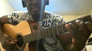 Haitian Guitar lesson walking baseline for beginners [upl. by Evangelina]