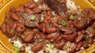 How To Make Red Beans And Rice Cajun Red Beans amp Rice Recipe [upl. by Pate]