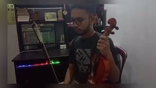 Hanthana Sihineහන්තාන සිහිනේ Violin cover by Venura Lakshan [upl. by Moreta]