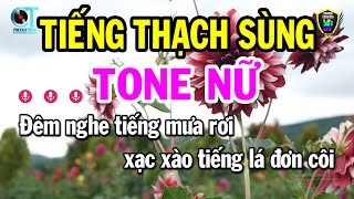 Karaoke Tiếng Thạch Sùng Tone Nữ  Gm  Nhạc Sống Beat Hay  Karaoke Bách Hóa [upl. by Zumstein431]