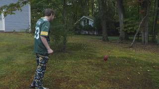 My Audition for Packers Kicker [upl. by Htrag]