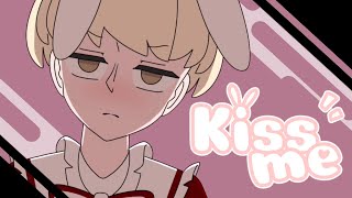 KISS ME meme  OC [upl. by Olrac]