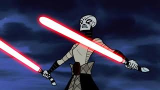 asajj ventress vs anakin [upl. by Akinahs]