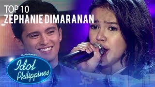 Zephanie Dimaranan performs “Salamat”  Live Round  Idol Philippines 2019 [upl. by Yssac]