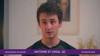 Antoine StOnge  Catégorie Bois  Concours OSM Manuvie 2017 [upl. by Nannahs]