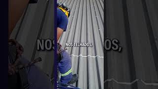 Manutencao preventiva de Telhado Industrial  Alpcon [upl. by Ykcir]