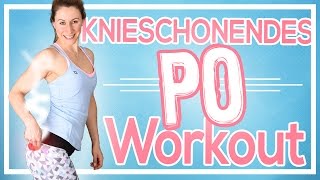 Sehr effektives Knieschonendes Po amp Bein Workout  Knack Po Training für zuhause  Ohne Springen [upl. by Ponzo]