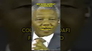 Mandelas Surprising Political Support [upl. by Tiphanie]