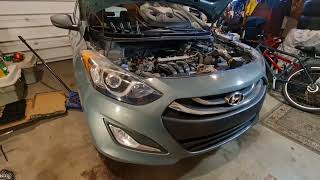 Hyundai Elantra GT 2013 Замена цепи ГРМTiming chain change [upl. by Enitselec]