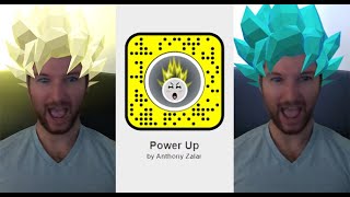 Super Saiyan Power Up Filter Tutorial [upl. by Elvie]