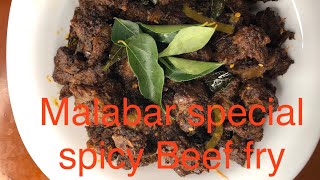 Special Beef fry recipe Malabar special beef fry [upl. by Eisen]