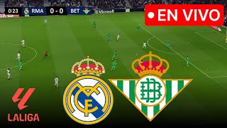 🔴 EN VIVO Real Madrid vs Real Betis  LaLiga 202425  Transmisión completa del partido [upl. by Aleakcim371]