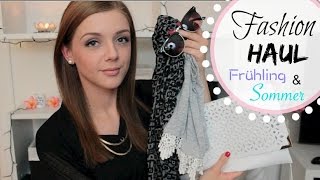 FRÜHLING amp SOMMER ❤ FASHION HAUL Mai 2015  Primark  HampM  PullampBear [upl. by Ahsatel]