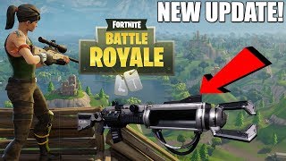 THE ZAPOTRON IS BACK  FORTNITE BATTLE ROYALE  NEW UPDATES [upl. by Jilleen613]