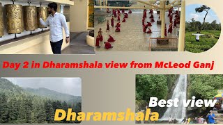 Dharamshala Day 2  Mcleod Ganj  Dal lake  Bhagsu Naag Temple  Waterfall  Vlog 3  Vector [upl. by Ymot763]