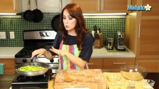 How to Saute Bell Peppers with Onions [upl. by Ydderf]