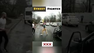 Front kick to jaw selfdenfense streetdefence fighting [upl. by Epilihp411]