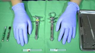 EP 2 Instruments for local anesthetic administration [upl. by Ardnael]