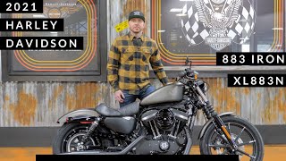 Harley Davidson Iron 883 XL883N FULL review and TEST RIDE [upl. by Pesvoh]