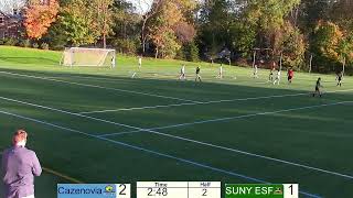 Cazenovia College Womens Soccer vs SUNY ESF [upl. by Janenna]