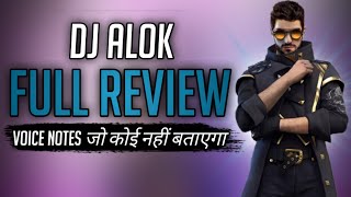 DJ Alok  Full Review  Garena Free Fire  Gaming Aura [upl. by Jilly]