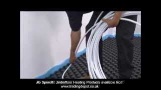 Installing the JG Speedfit Floor Panel Underfloor Heating System [upl. by Gombosi826]