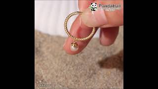 925 Sterling Silver Ring with Natural Pearl RJEWZ03001G pandahall jewelry sterlingsilver [upl. by Candide943]