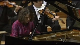 Brahms  Piano Concerto No 2 in Bflat major Hélène Grimaud [upl. by Fabron24]