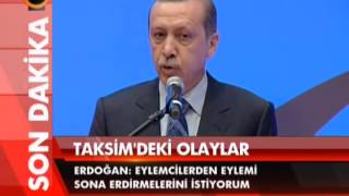 Recep Tayyip Erdoğan quot100 bin topladığınız yerde 1 milyon toplarımquot gezi parkı [upl. by Roxane]